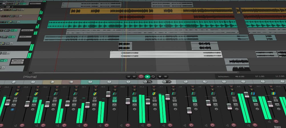 REAPER digital audio workstation